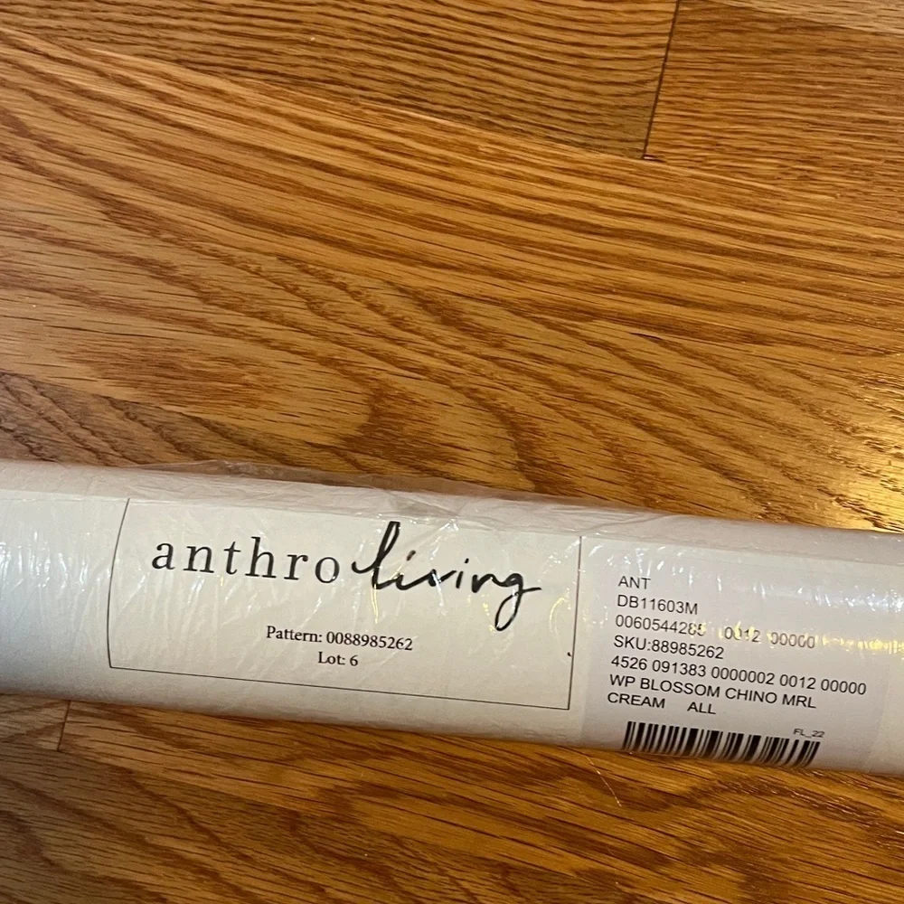 Anthropologie Blossom Chinoisserie Mural NWT